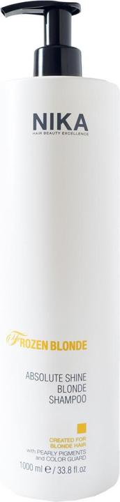 Actual product image Nika Frozen Blonde - Absolute Shine Blonde Shampoo (1000 ml)