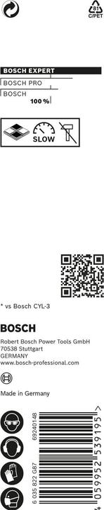 Produktbild Bosch Professional Zubehör EXPERT CYL-9 MultiConstruction Bohrer, 10 x 80 x 120 mm (10 Millimeter)