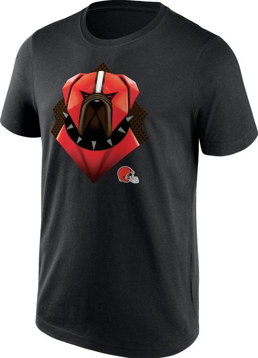 Actual product image Fanatics NFL Shirt - ILLUSTRATION Cleveland Browns - S (S)