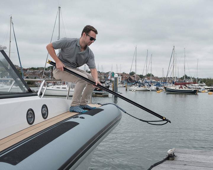 Actual product image Compass Retractable boat hook 1.9m