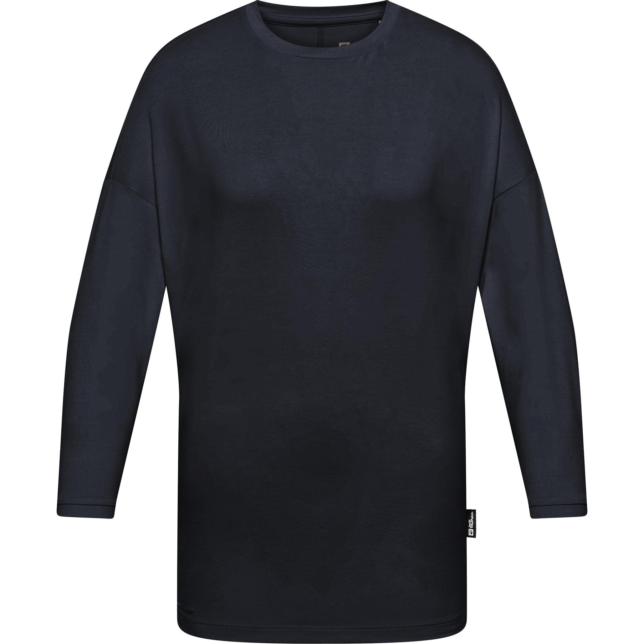 Jack Wolfskin, Damen, Sportshirt, Travel 3 4 T W (XXL), Blau, XXL