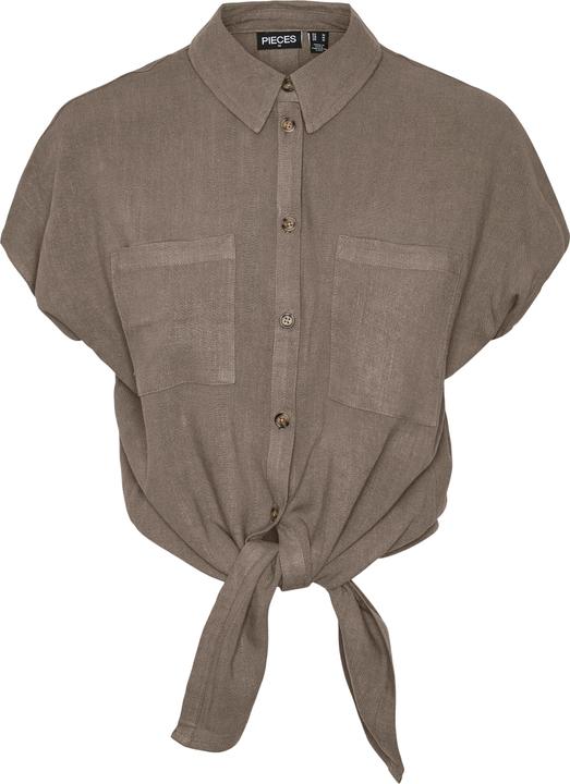 Actual product image Pieces PCVINSTY linen blend blouse (M)