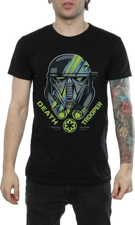 Produktbild Star Wars Rogue One Death Trooper Helmet TShirt (L)