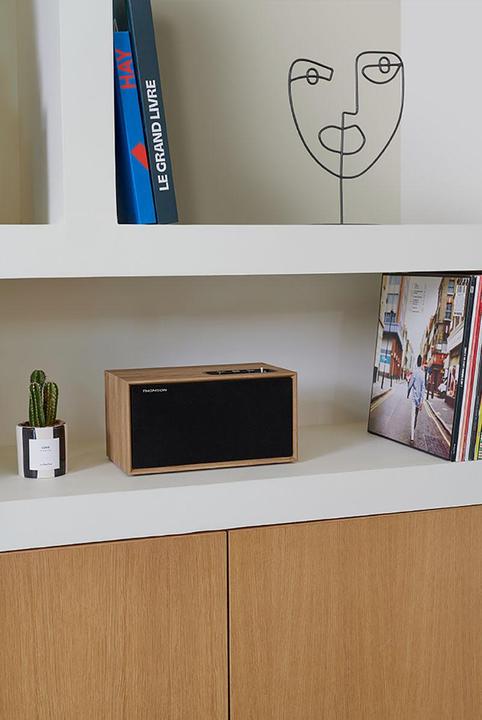 Productafbeelding Thomson WS502 - Compacte Multimedia Luidspreker - Hout (Elektrische stroom)