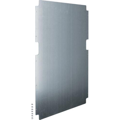 Hager, Verteilerschrank Zubehör, HAG UZ52M1 Montageplatte in SchrankhÃ¶he 800mm 2-feldig