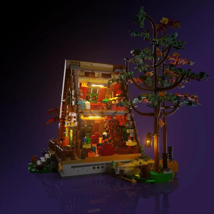 Produktbild Light my bricks LMB 2.0 LED Licht Set für LEGO® 21338 Finnhütte