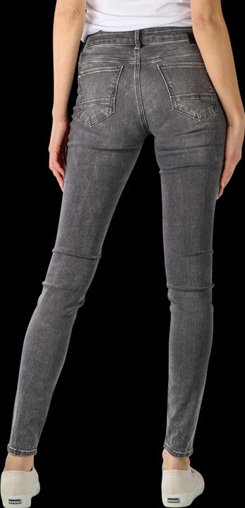 Produktbild Mavi Adriana Jeans Skinny dark grey distressed glam