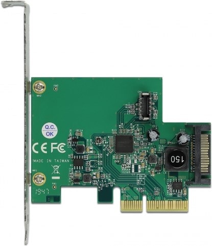 Actual product image Delock PCI Express x4 card