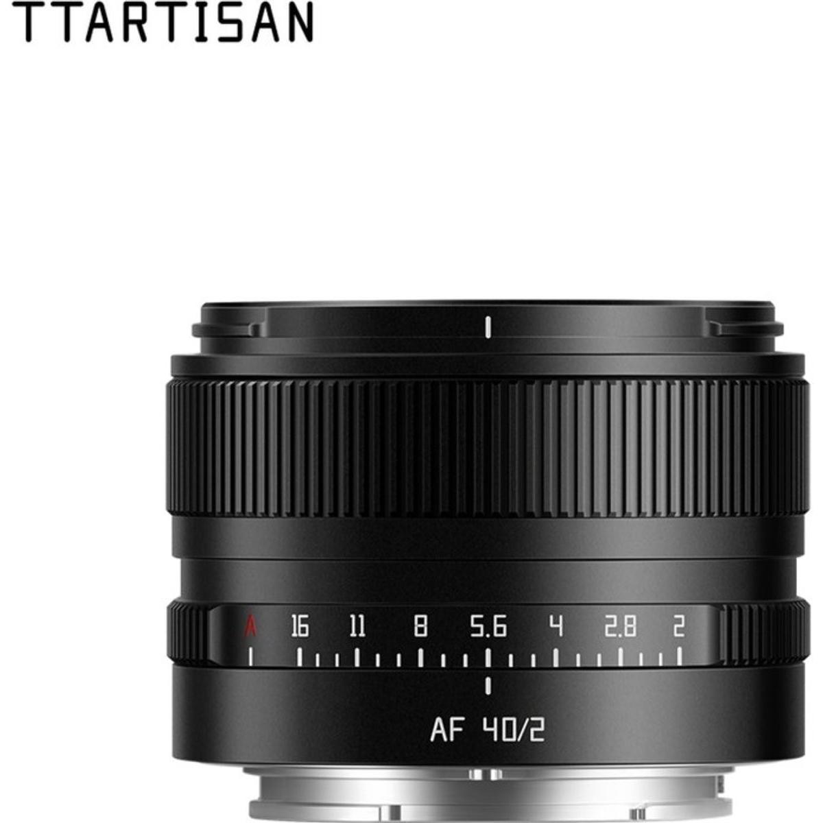 TTArtisan AF40mm F2 L (Black) (L-mount, Full frame), Obiettivo, Nero