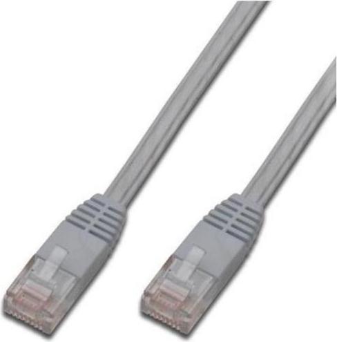 Actual product image Digitus CAT5e U-UTP patch cord, 3m, grey (U/UTP, CAT5e, 3 m)
