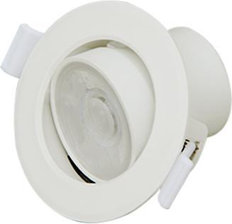 Produktbild Scharnberger+Hasenbein 90085 LED-Downlight Ø75 8W 600Lm cw weiss (600 lm)