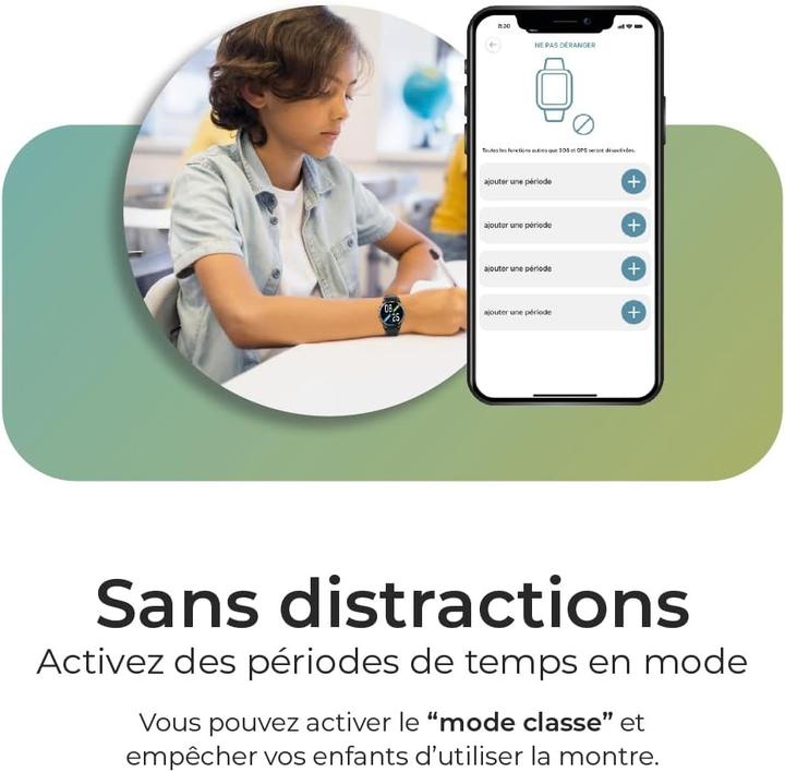 Produktbild Save Family Savefamily Slim Smartwatch 4g Black Sf-Sln4g (4G)