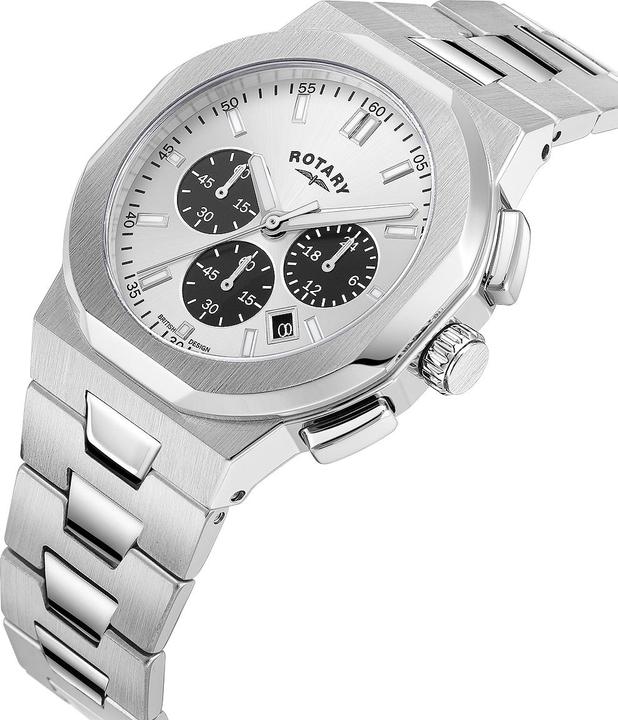 Produktbild Rotary GB05450/59 Regent Chronograph 41mm 10ATM (Chronograph, 41 mm)