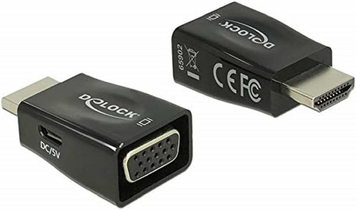 Produktbild Delock Monitoradapter HDMI-A zu (VGA, 3.90 cm)
