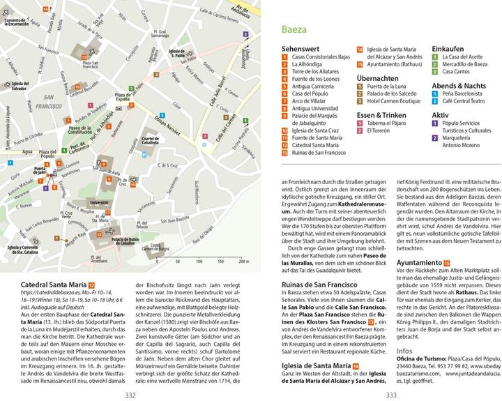 Actual product image Reise-Handbuch Reiseführer Andalusien (German, Oliver Breda, Susanne Lipps, 2023)