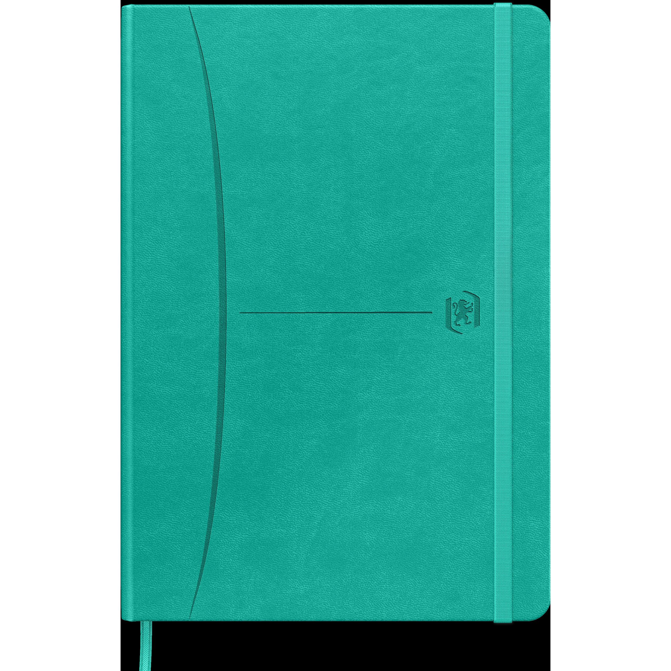 Oxford, Heft + Block, Notizbuch "Signature", A5 (A5, Kariert, Harter Einband)