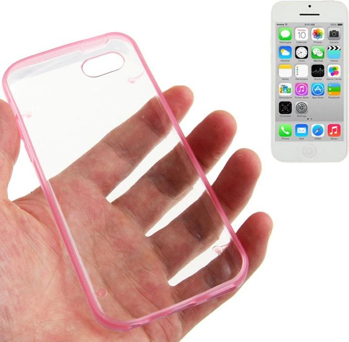 Actual product image König Design Hard Case Protector for Mobile Apple iPhone 5C Pink (Apple iPhone 5c)