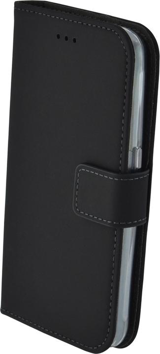 Actual product image Mobiparts Premium Wallet TPU Case Samsung Galaxy J1 (2016) Black (Samsung Galaxy J1 (2016))