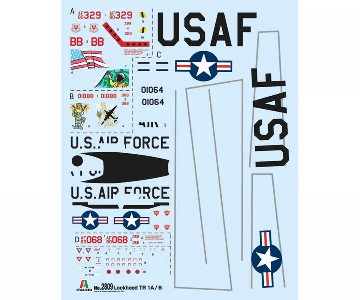 Image du produit Italeri Lockheed TR-1A/B