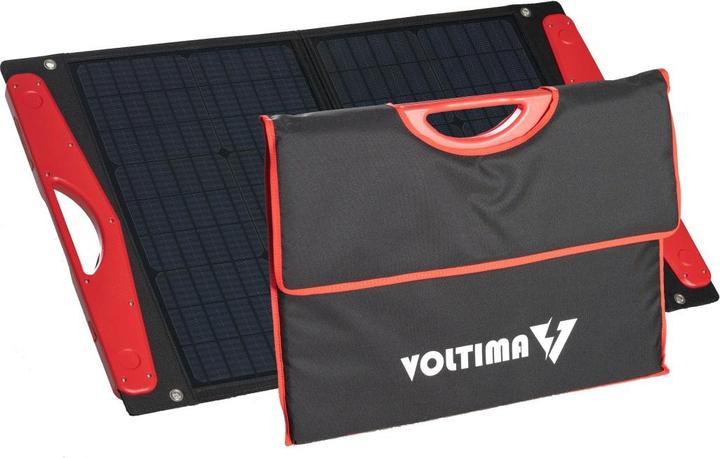 Actual product image Voltima VMS60 SunCase Plus foldable solar panel in practical bag (60 W, 2.50 kg)