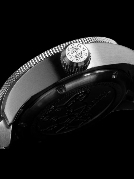 Actual product image Spinnaker SP-5098-33 Picard Volcano Black Automatic Diver's Watch 45mm 55ATM (Diving watch)