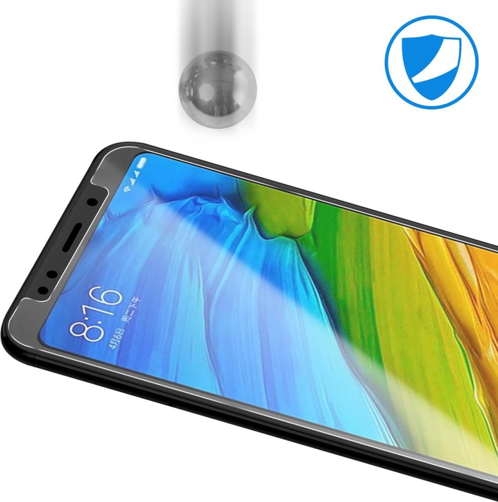 Produktbild Avizar Kristallklare Folie, Glas-Displayschutz (1 Stück, Xiaomi Redmi 5)