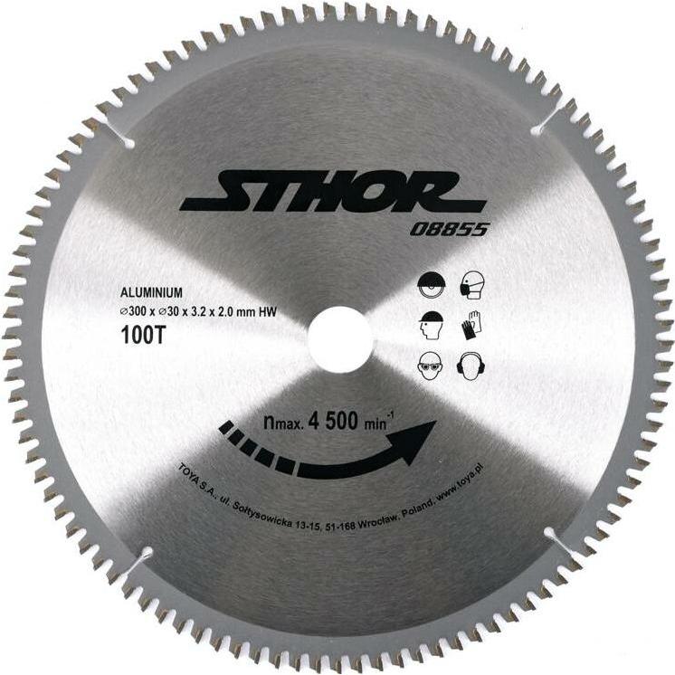 Toya, Sägeblatt, TCT BLADE FOR ALUMINIUM D300 T100 d30