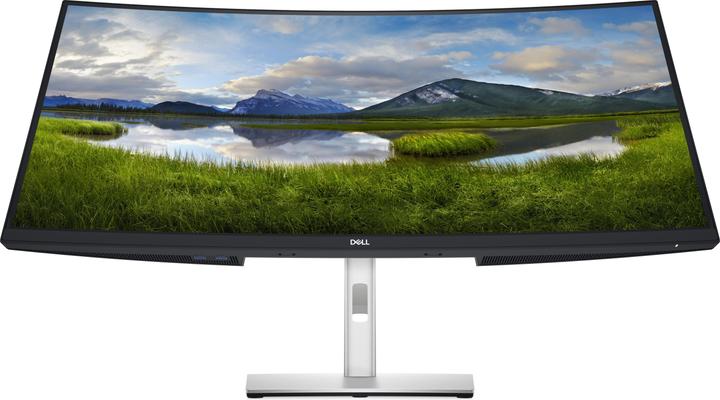 Produktbild TecXL Dell P3421W 34.1" Curved Silber/schwarz WQHD/IPS/USB-Hub (3440 x 1440 Pixel, 34.14")