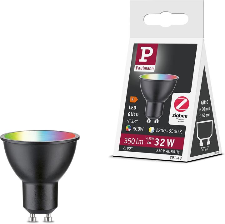 Produktbild Paulmann Reflektor Zigbee (GU10, 350 lm, 1x)