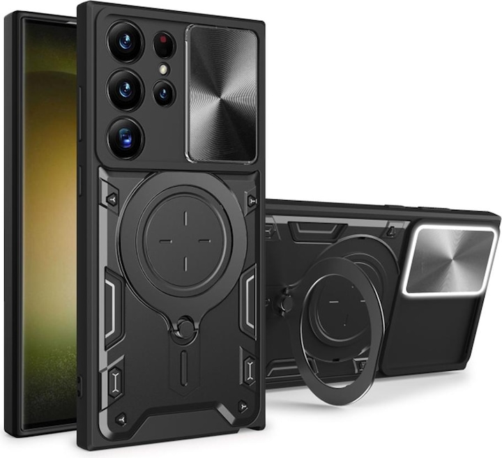 Produktbild Techsuit - CamGuard Pro - Samsung Galaxy S23 Ultra - Black (Samsung Galaxy S23 Ultra)