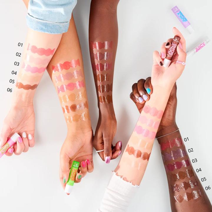 Actual product image essence JUICY BOMB glossy butter balm (Lip balm)