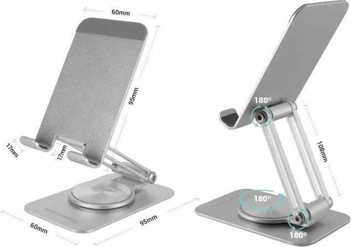Image du produit Mars Gaming Support de table universel MA-RSS pour smartphones (Argent)