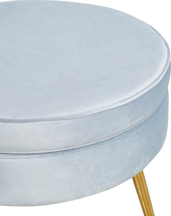 Produktbild SalesFever Sitzpouf silberblau