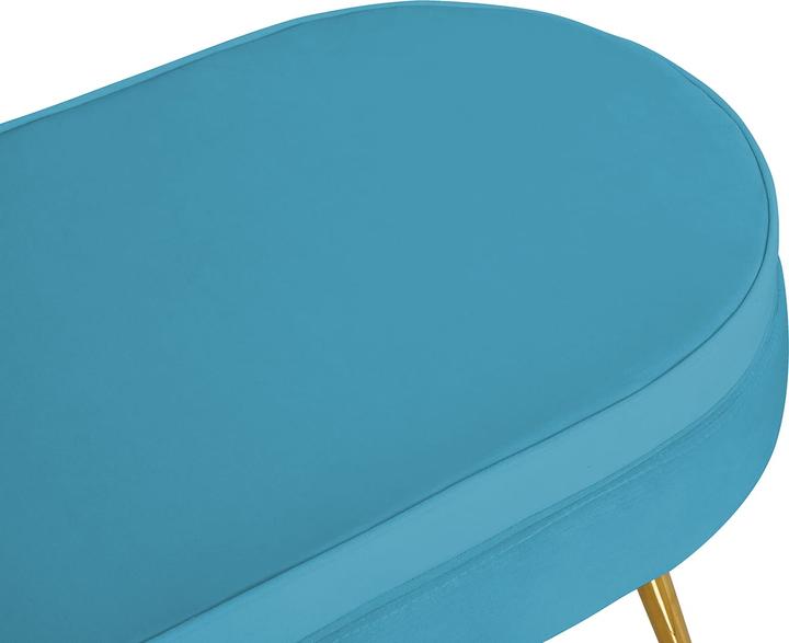 Actual product image SalesFever Seat pouf oval light blue