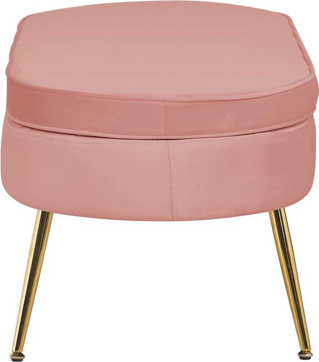 Actual product image SalesFever Seat pouf oval rose