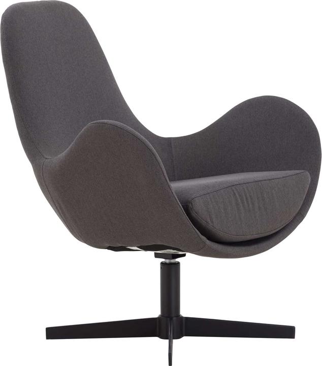 Actual product image SalesFever Armchair deep with swivel function dark gray