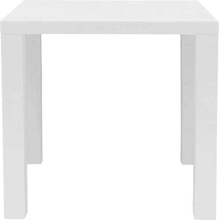 Image du produit SalesFever Table à manger blanc brillant (80 x 80 x 76 cm)