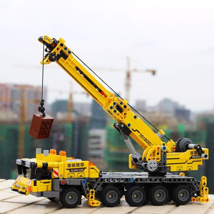 Produktbild Baka Technik Kran Modell – 665 Teile Bauset