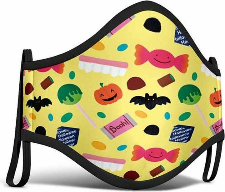 My Other Me Maschera in tessuto riutilizzabile 6-9 anni in metallo colorato (1 x)