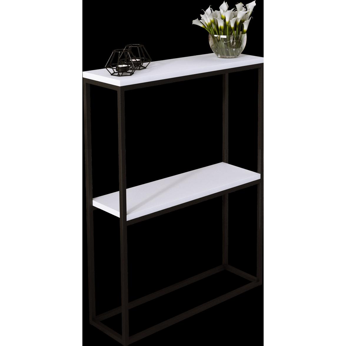 ADRK Furniture, Konsolentisch, Mason (60 x 20 x 80 cm)