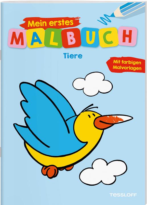 Produktbild Tessloff Mein erstes Malbuch Tiere
