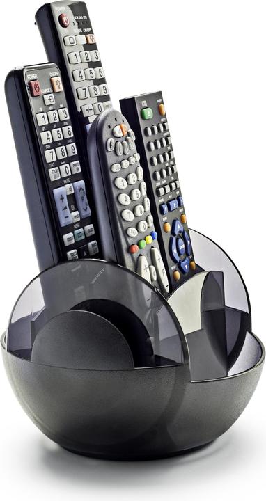 Meliconi 458100 Remote Control Holder - Black (Device-specific remote control)
