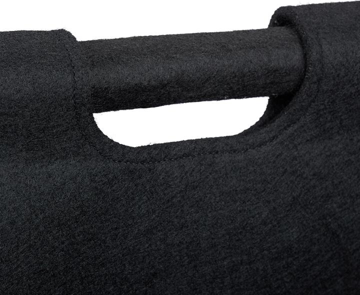 Actual product image Relaxdays Felt Newspaper Basket (32 x 29 x 24 cm)