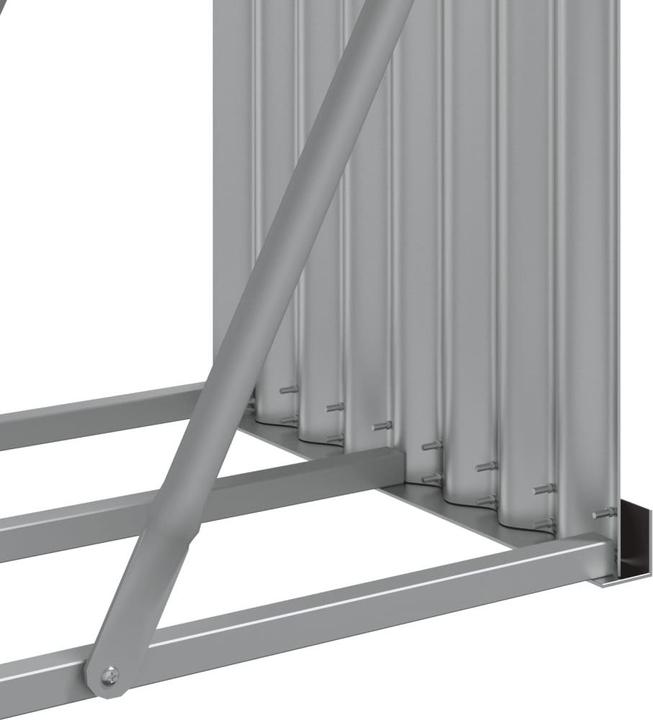 Actual product image vidaXL Kaminholzhalter