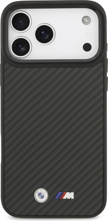 Actual product image BMW M Kevlar Matt MagSafe Case for iPhone 17 Pro Max Black (Apple iPhone 17 Pro Max)