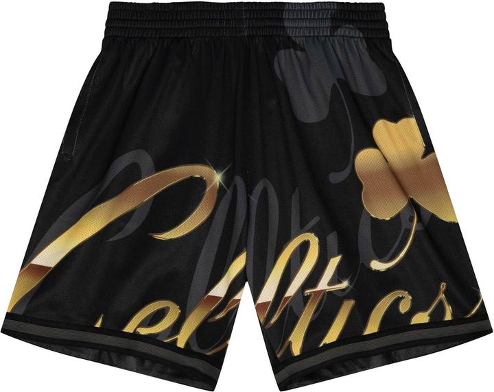 Actual product image Mitchell & Ness M&N Big Face 4.0 Fashion Shorts Boston Celtics