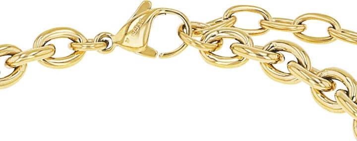 Immagine prodotto S.Oliver Bracciale gioiello da donna, acciaio inossidabile, agata (20 cm, Acciaio inossidabile)