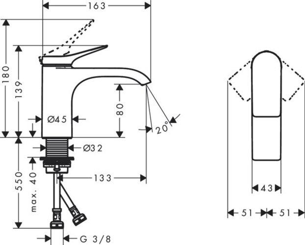 Produktbild hansgrohe 75012000