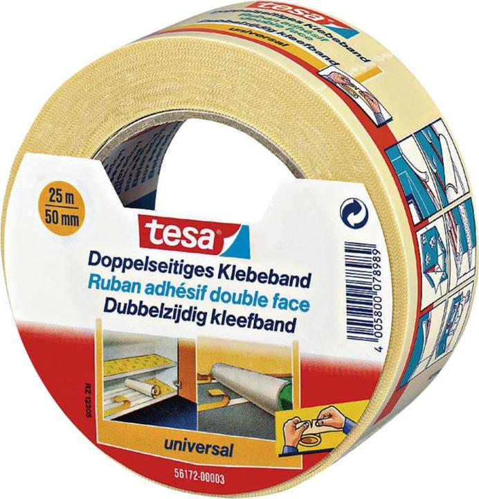 Produktbild tesa Doppelseitiges Klebeband UNIVERSAL (50 mm)