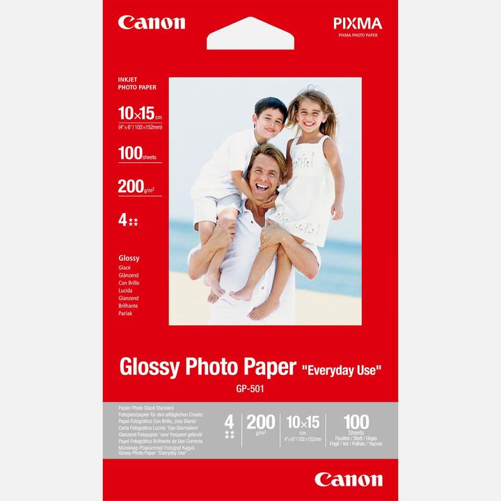 Actual product image Canon Gp-501 (200 g/m², 10 x 15 cm, 100 x)